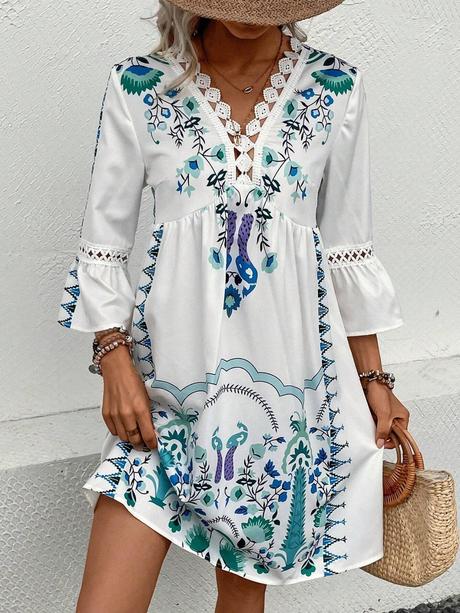 Šaty boho poštovné zdarma, l / m / s / xl