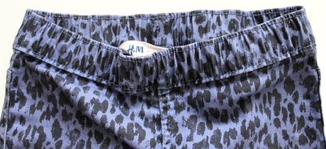 Tenké nohavice - jeggínsy, h&m,110