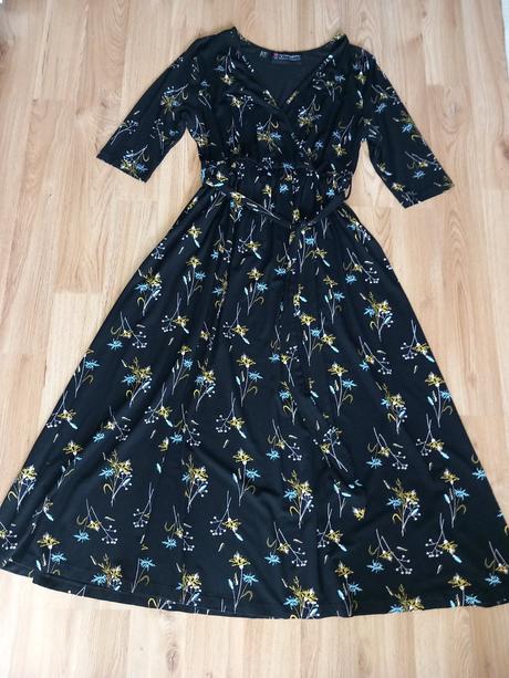 Maxi šaty s opaskom 40/42/m/l, bonprix,m