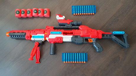 Predám detskú pušku x-shot excel regenerator, 