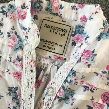 Letná košielka 104/110, terranova,104