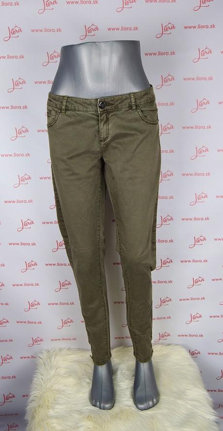 Khaki nohavice, reserved,38