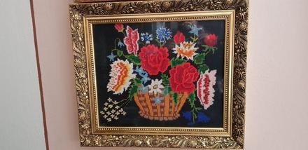 Vyšívaný obraz,