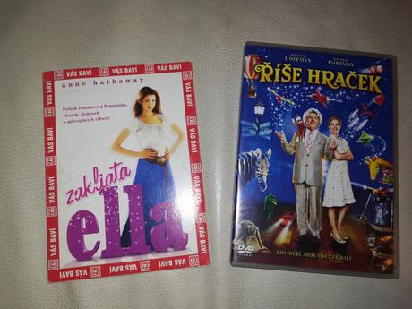 Dvd rozpravky, zakliata ella, rise hraciek,