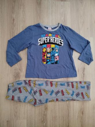 Pyžamo avengers 122/128, marvel,122