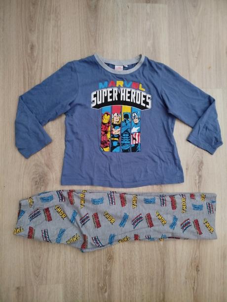 Pyžamo avengers 122/128, marvel,122