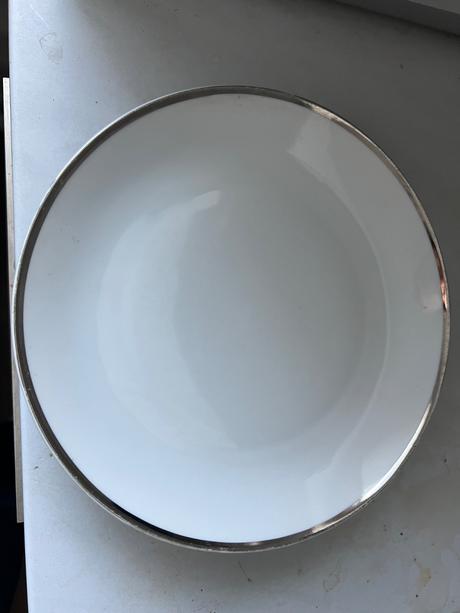 Thun vintage plytke taniere 4 ks strieborna linka, 