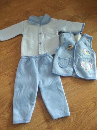 3 dielna tepla súprava, 80