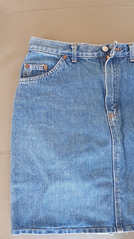 Riflová sukňa, rifle,m