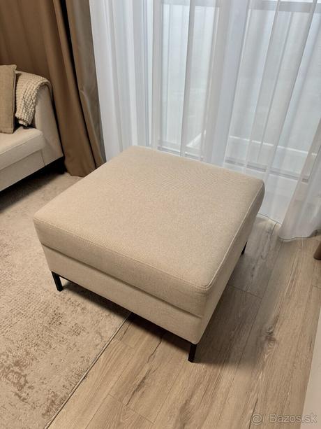 Dizajnová podnožka / taburetka westwing luna, 