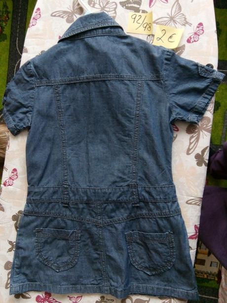 Riflové šaty veľ. 92/98, 92