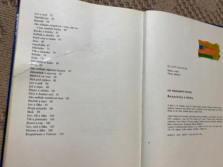 Lev nikolajevič tolstoj rozprávky a bájky 1975, 