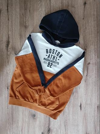 Zateplená mikina hm 134/140, h&m,134