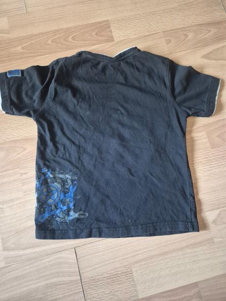 Čierne tričko s potlačou, okay,116