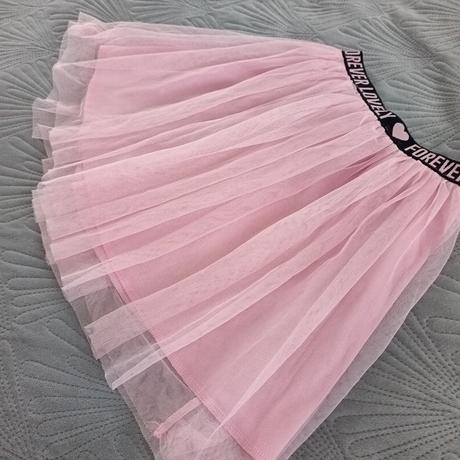 Ružová tylová suknička, 152