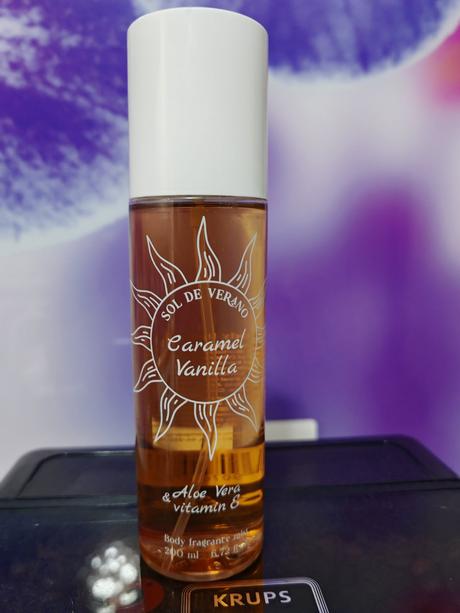 Neness telový sprej vanilka,karamel, 