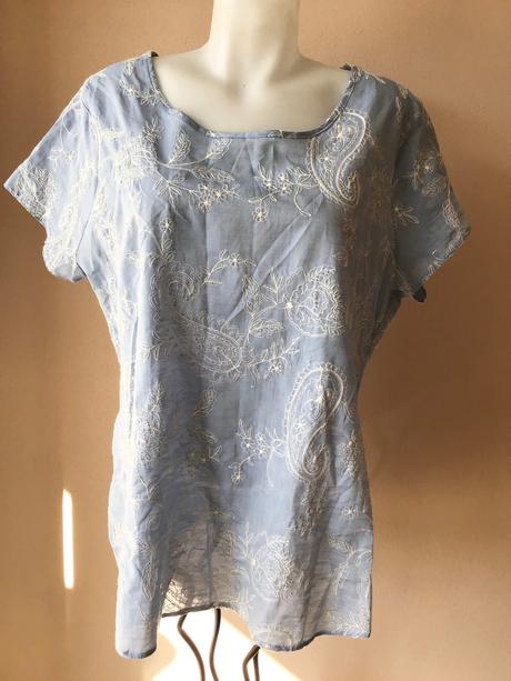 Krasna bavlnena bluzka /39, 46 / 48