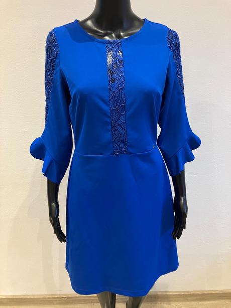 Dámske áčkové šaty elegantné rouge avenue (l), l