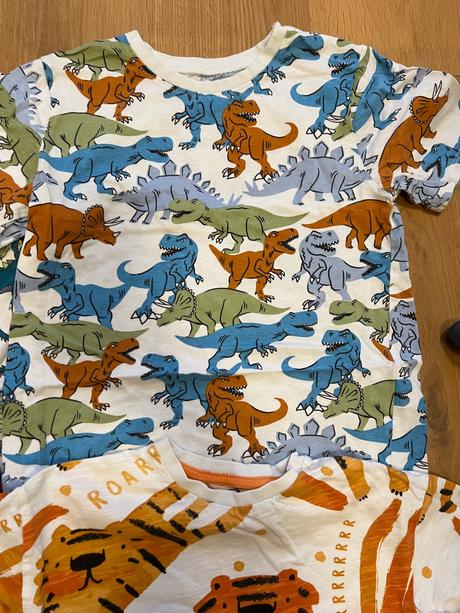 Tricka s krátkym rukavom, h&m,128