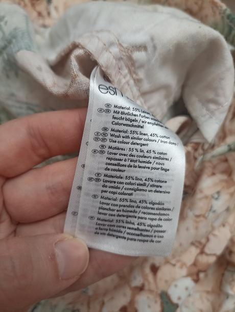 Dámske ľanovo-bavlnené letné nohavice esmara, esmara,s