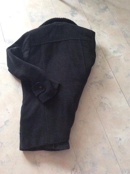 3/4 lahký vlnený kabát s/m, m