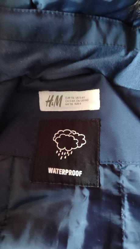 Zimný overal, h&m,110