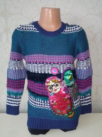 Dievčenský sveter hemingway desigual,5-6r., desigual,110 / 116