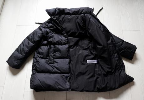 Perová zimná bunda zara, zara,l