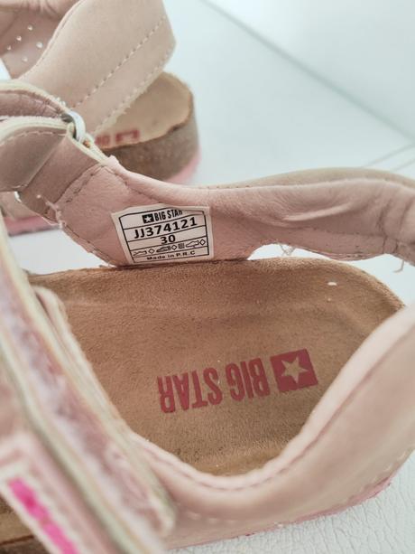 Sandálky big star, 30