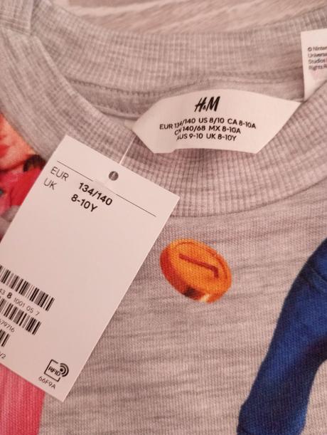 Mikina, h&m,134 / 140