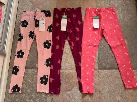 3x nove rebrovane leginy sinsay 122, sinsay,122
