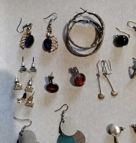 Stare retro náušnice,