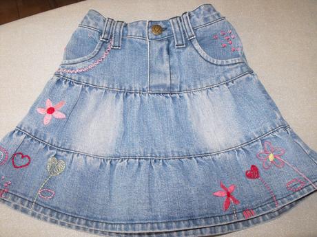 Džínsová volánová suknička ladybird, ladybird,86