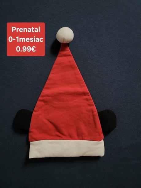 Prenatal vianocna čiapka 0-1 mesiac, prénatal,56