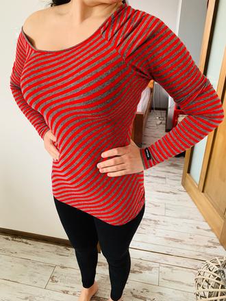 Predlžený top denny rose, s