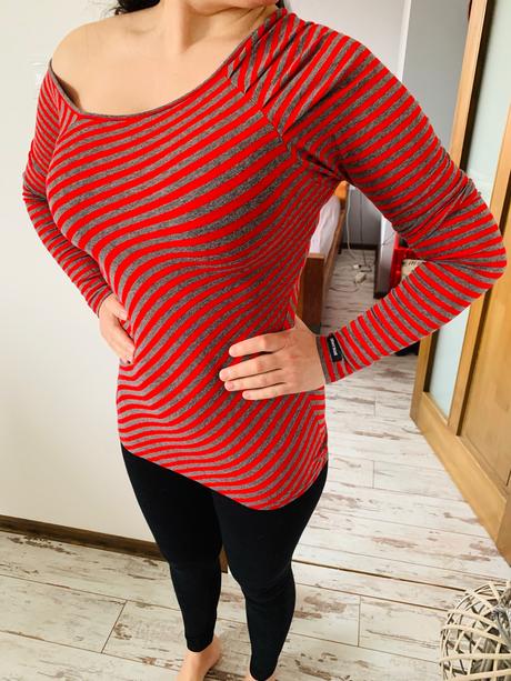 Predlžený top denny rose, s