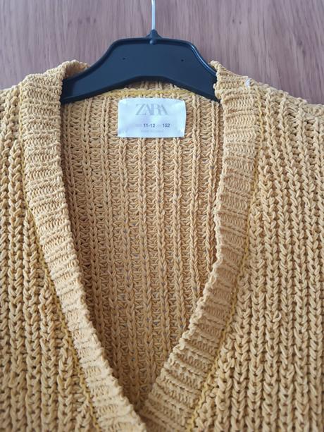 Dievčenský pletený sveter, zara,152