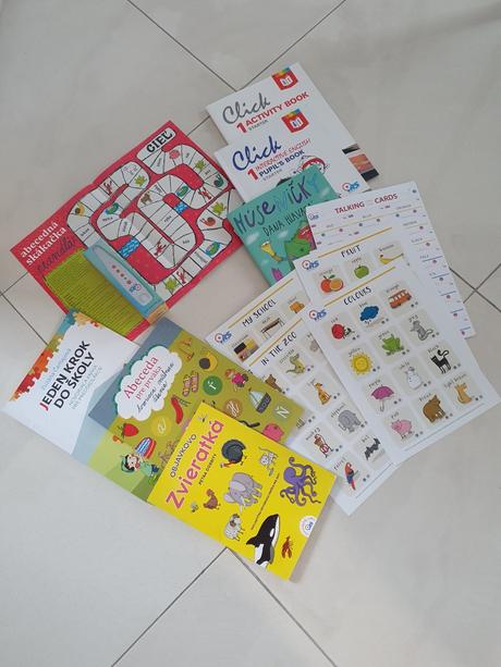 Darček - hovoriace knizky sada 6 knih + pero,