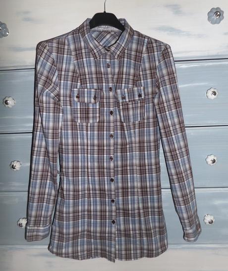 Predĺžená košeľa, s