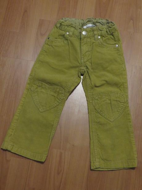 Dievčenské menčestráky - veľ. 98 - zn. hm, h&m,98
