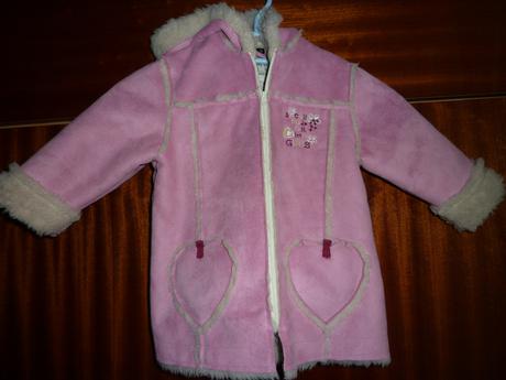  zimný kabátik zn.pretty girl, 80