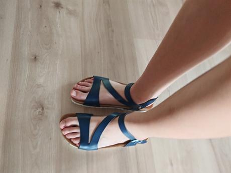 Kožené nové sandále 37 vd 23 cm, 37
