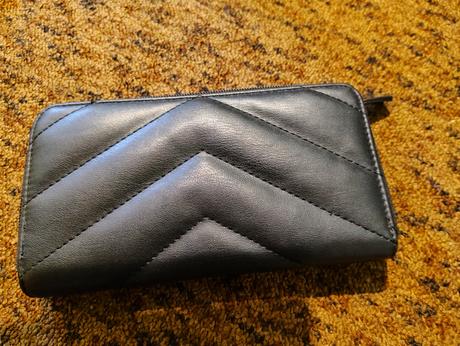 Čierna peňaženka z deichmannu, deichmann
