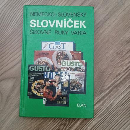 Kniha slovnicek nemecko-slovensky,