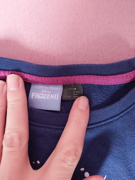 Mikinove saty 122/128, lupilu,128