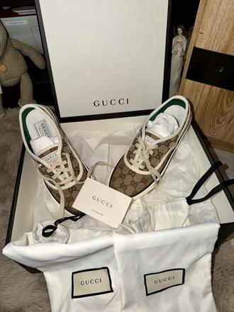 Gucci original nove luxusne trendy tenisky, gucci,36 / 37 / 38