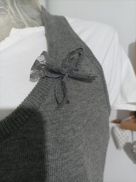 Pletená vesta, calliope,xl