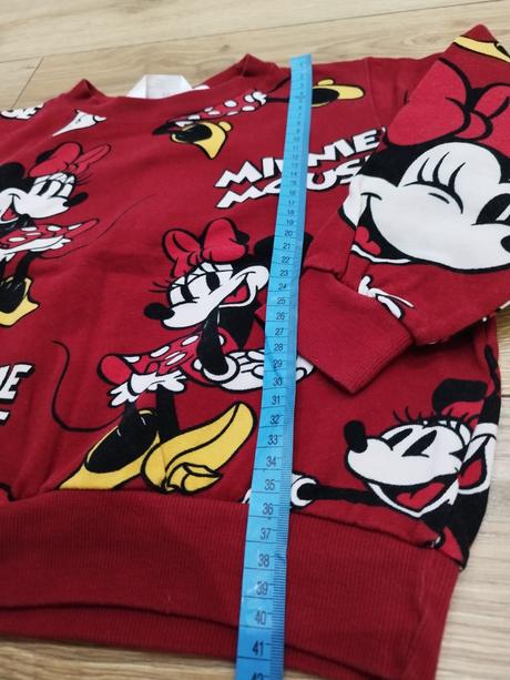 Mikina minnie 122/128, h&m,128