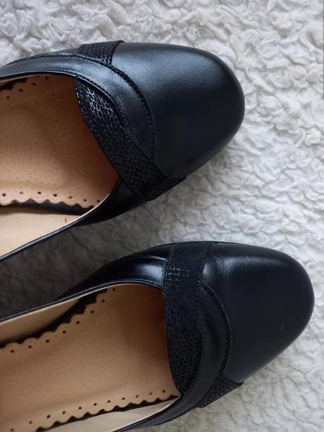 Čierne topánky/ lodičky č.40, 40