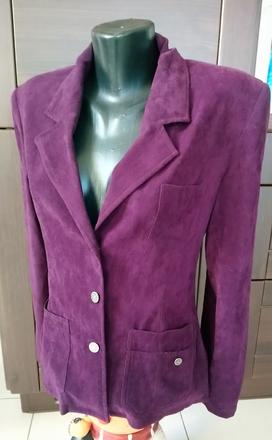 Fialove hrubsie sako, m